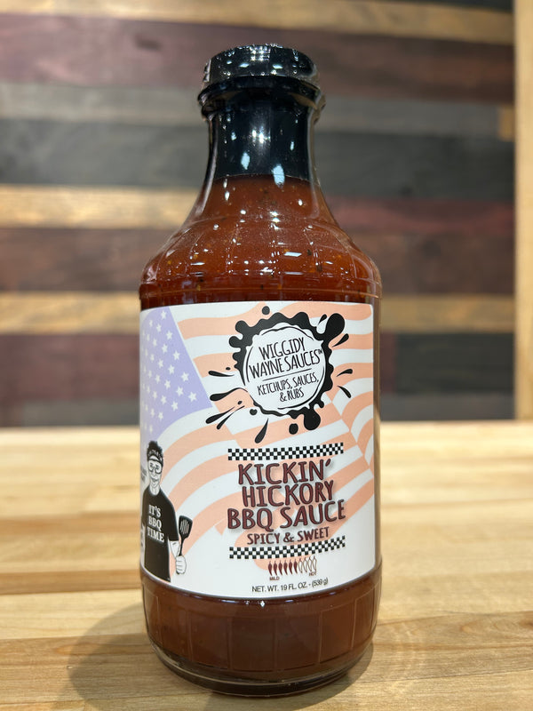 Wiggidy Wayne - Kickin' Hickory BBQ - 19 oz
