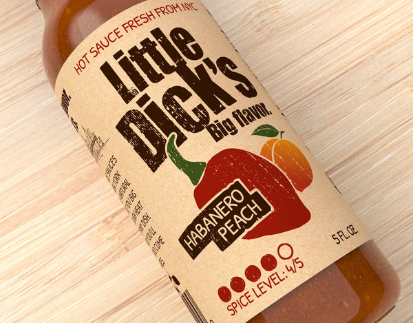 Little Dick's - Habanero Peach - 5 oz